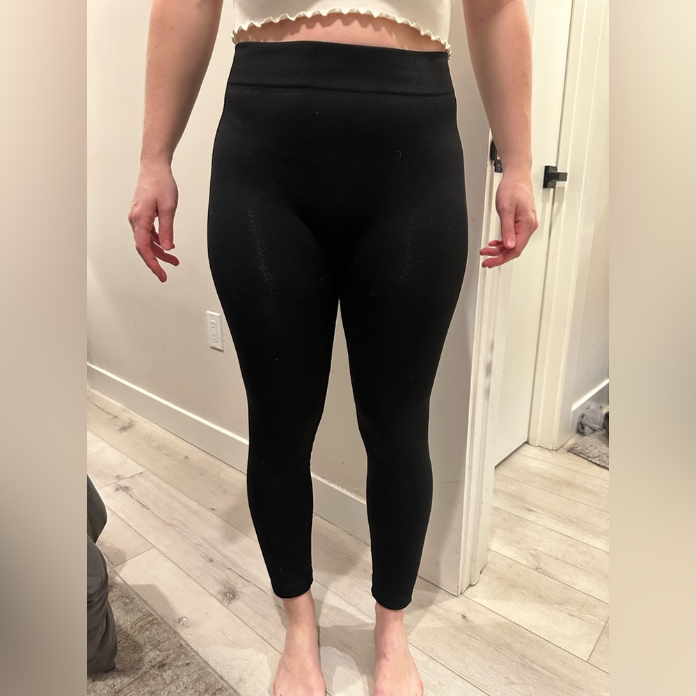 Black High-Waisted Leggings